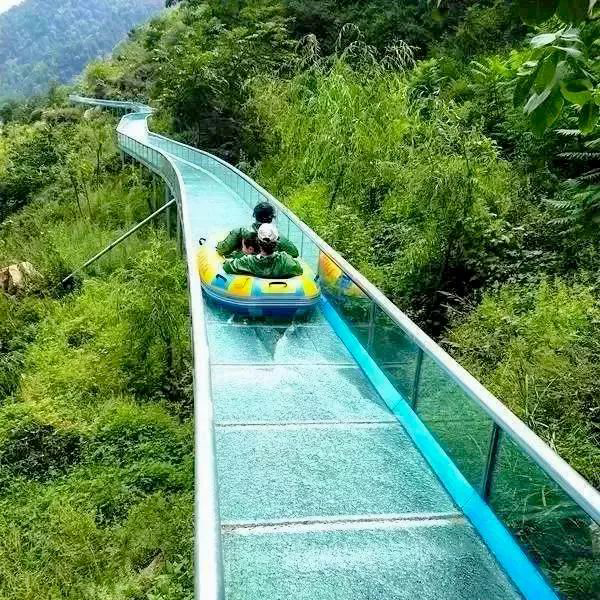 網(wǎng)紅項目玻璃滑道安裝需要注意哪些地方