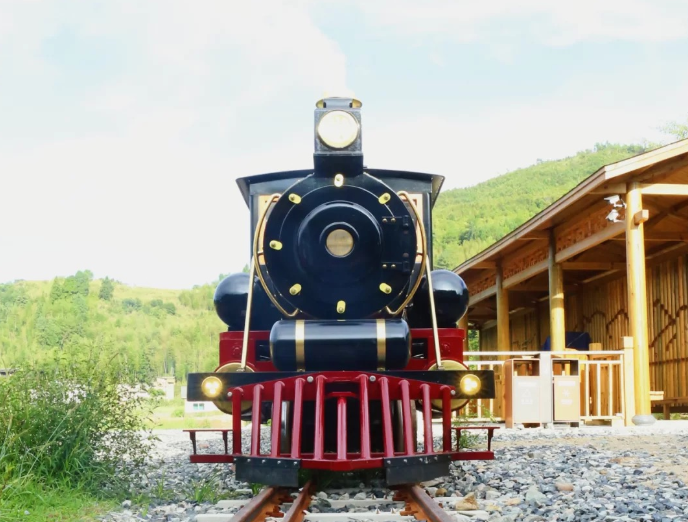 軌道小火車打造新型的游樂(lè)設(shè)備