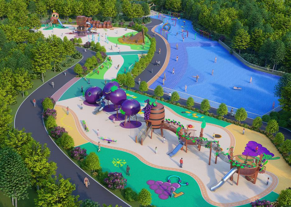 如何規(guī)劃設計一個戶外無動力游樂場 