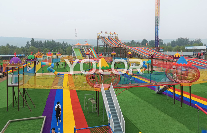 鼎創(chuàng)游樂(lè)幫您如何挑選戶(hù)外無(wú)動(dòng)力樂(lè)園設(shè)計(jì)安裝廠(chǎng)家